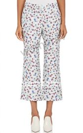 Floral-Jacquard Flared Crop Pants by Altuzarra at Saks Fifth Avenue